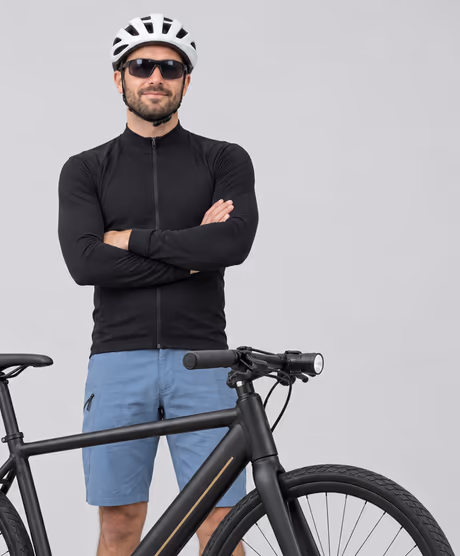 Rider with a Velune e-bike